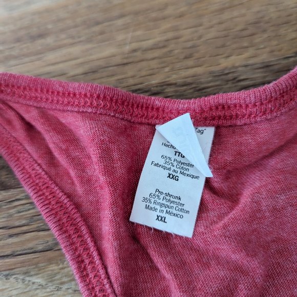 Pixies Red Racer Back Womens Tank Top Size XXL - Picture 3 of 7